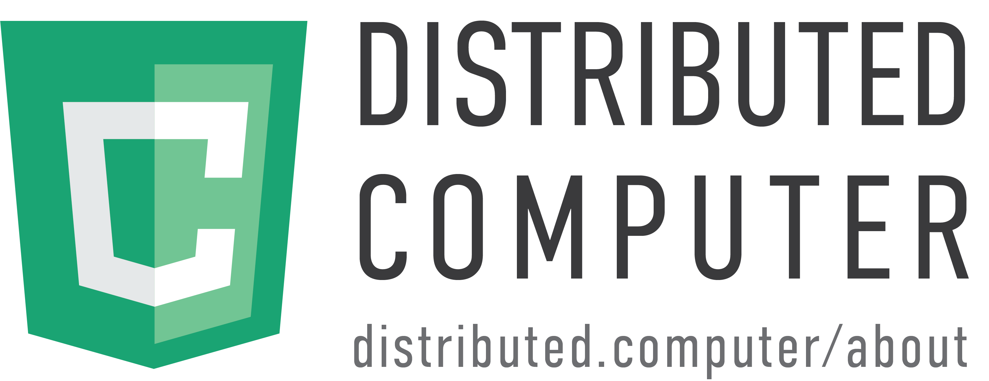 DISTRIBUTED COMPUTER LOGO (DARK)
